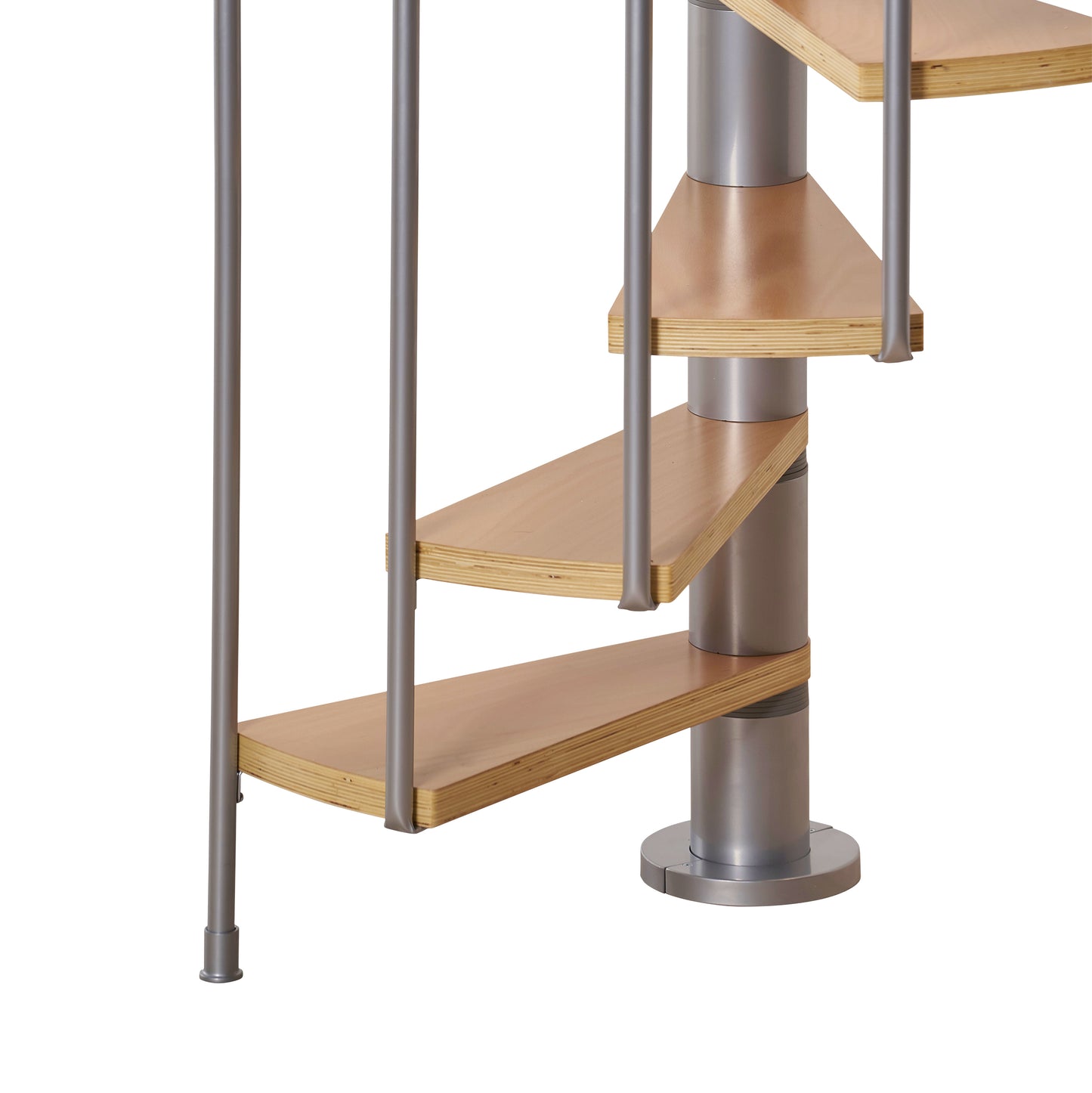 Calgary Grey 47" Diameter Standard Spiral Staircase Kit