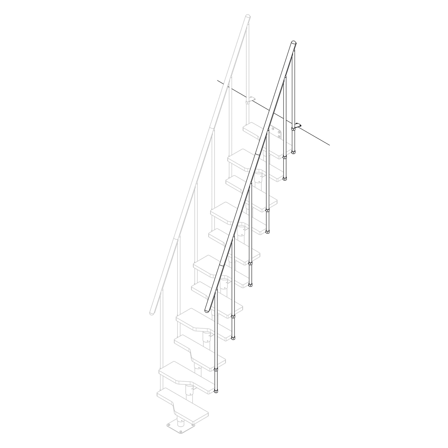 Altanta 2nd Side Handrail Kit