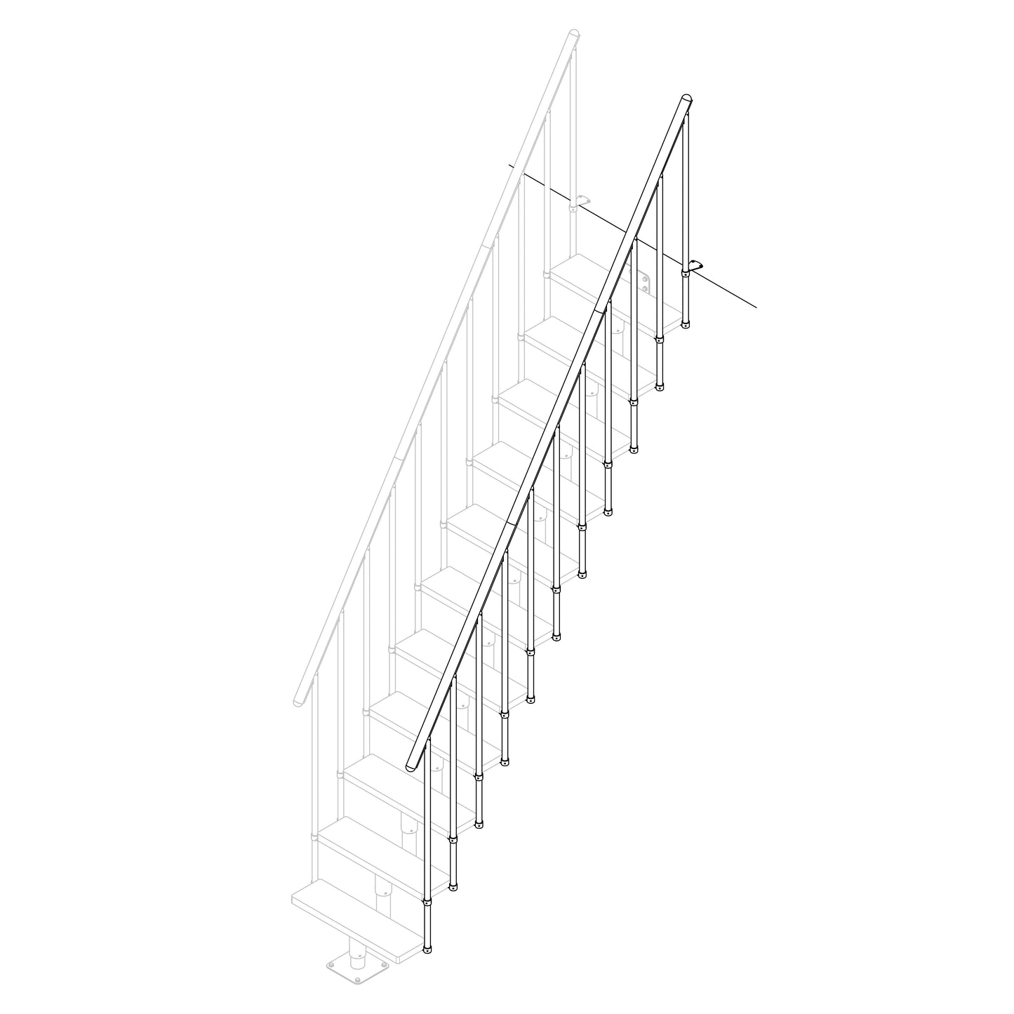 DALLAS 2nd Side Handrail Kit