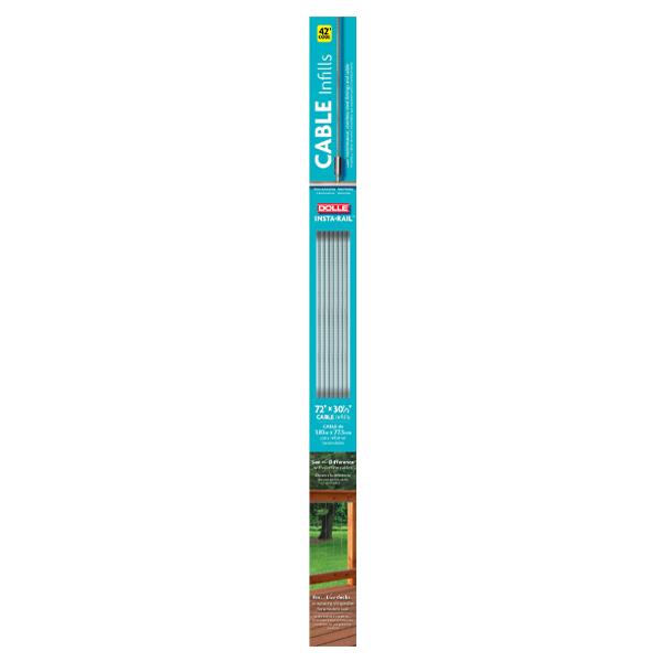 Insta-Rail® 42" Vertical Cable Railing System Kit