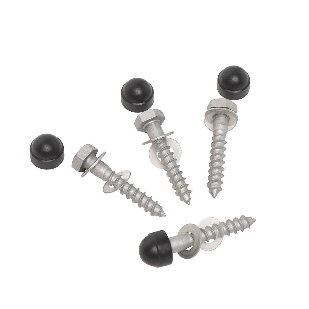 Prova PA22b Galvanized Hex Screws for Anthracite Posts - Wood (4 per pack)