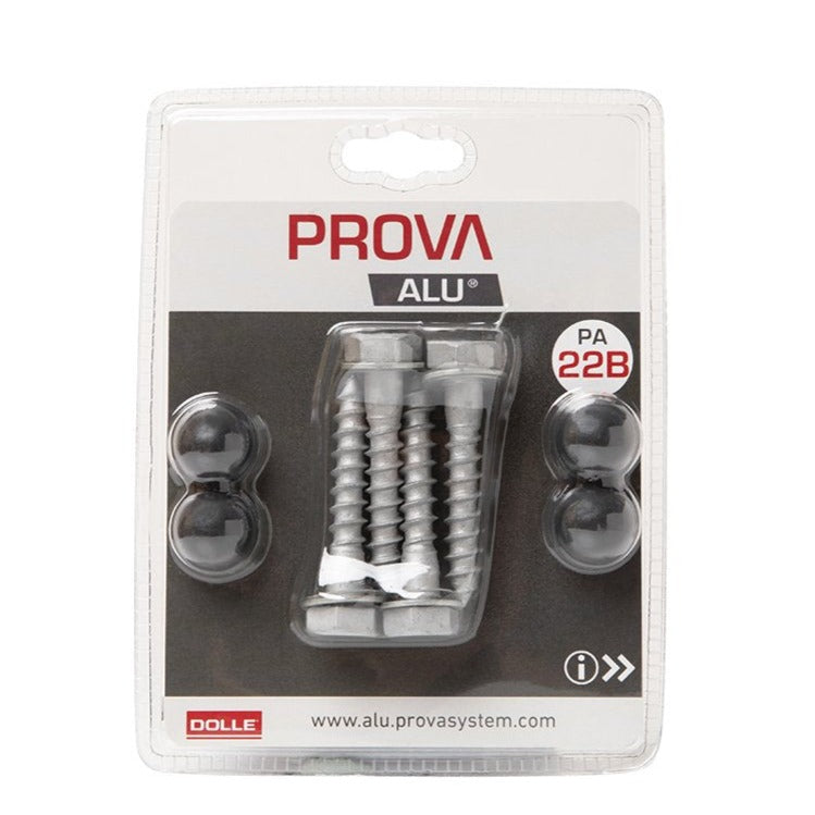 Prova PA22b Galvanized Hex Screws for Anthracite Posts - Wood (4 per pack)