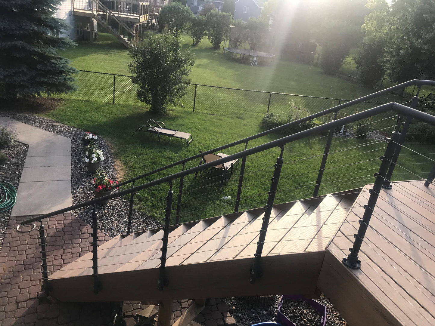 Prova PA4b Anthracite Aluminum Handrail