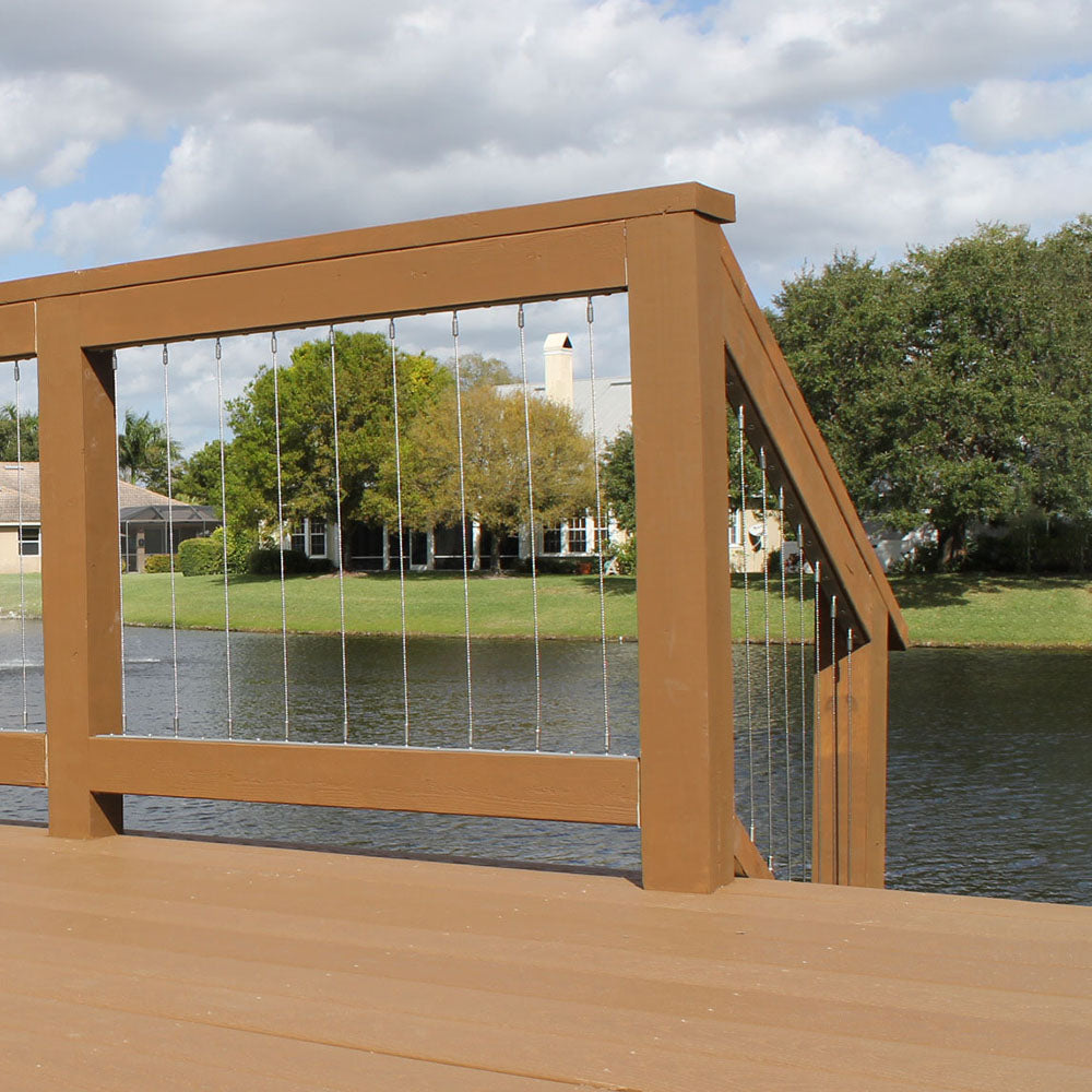Insta-Rail® 42" Vertical Cable Railing System Kit