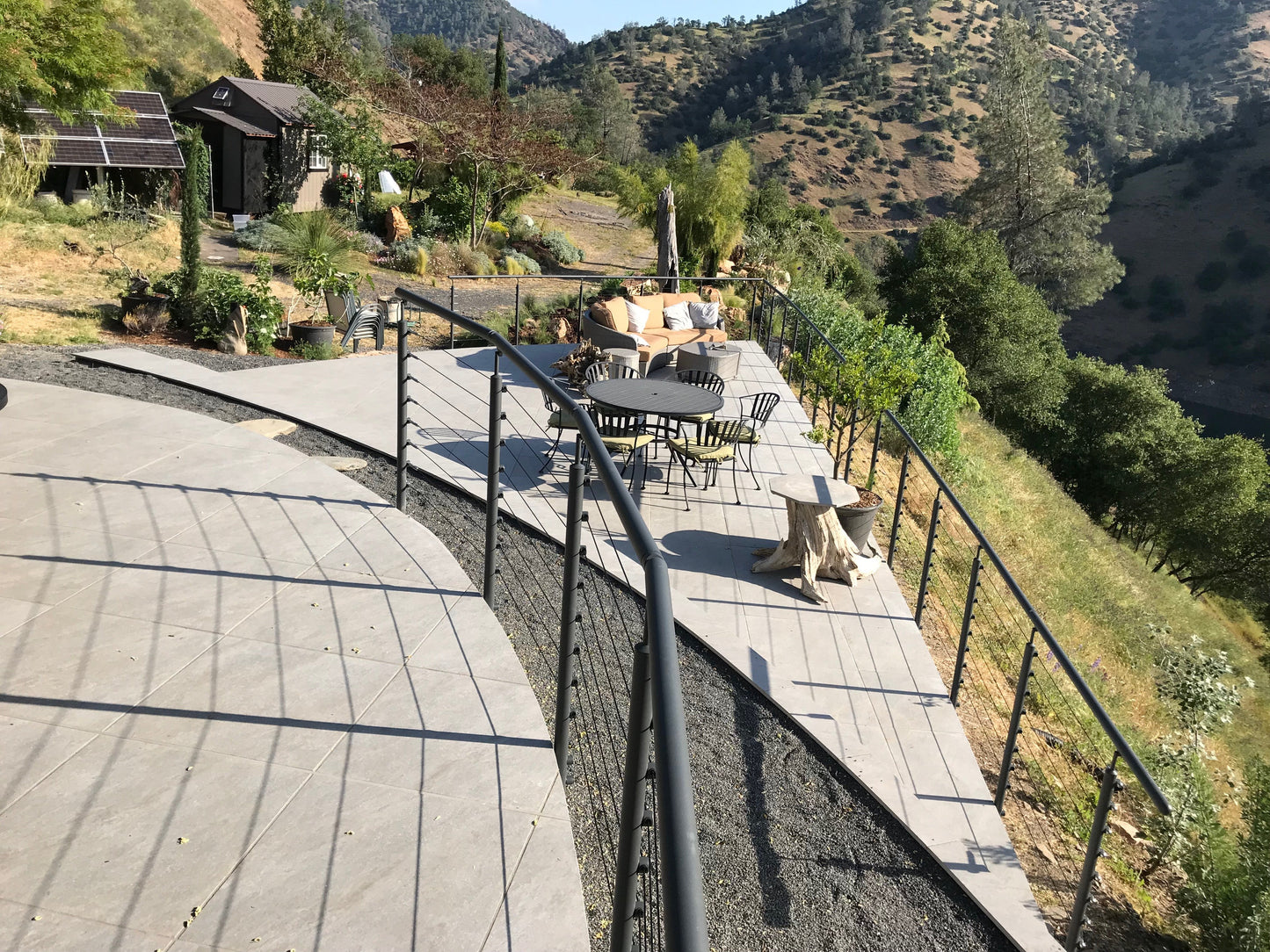 Prova PA6b Anthracite Handrail Elbow