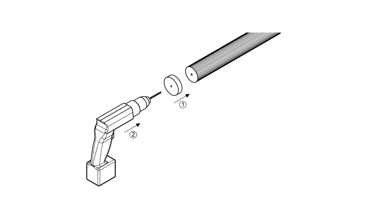 Prova PA21 Drilling Template for Wood Handrails