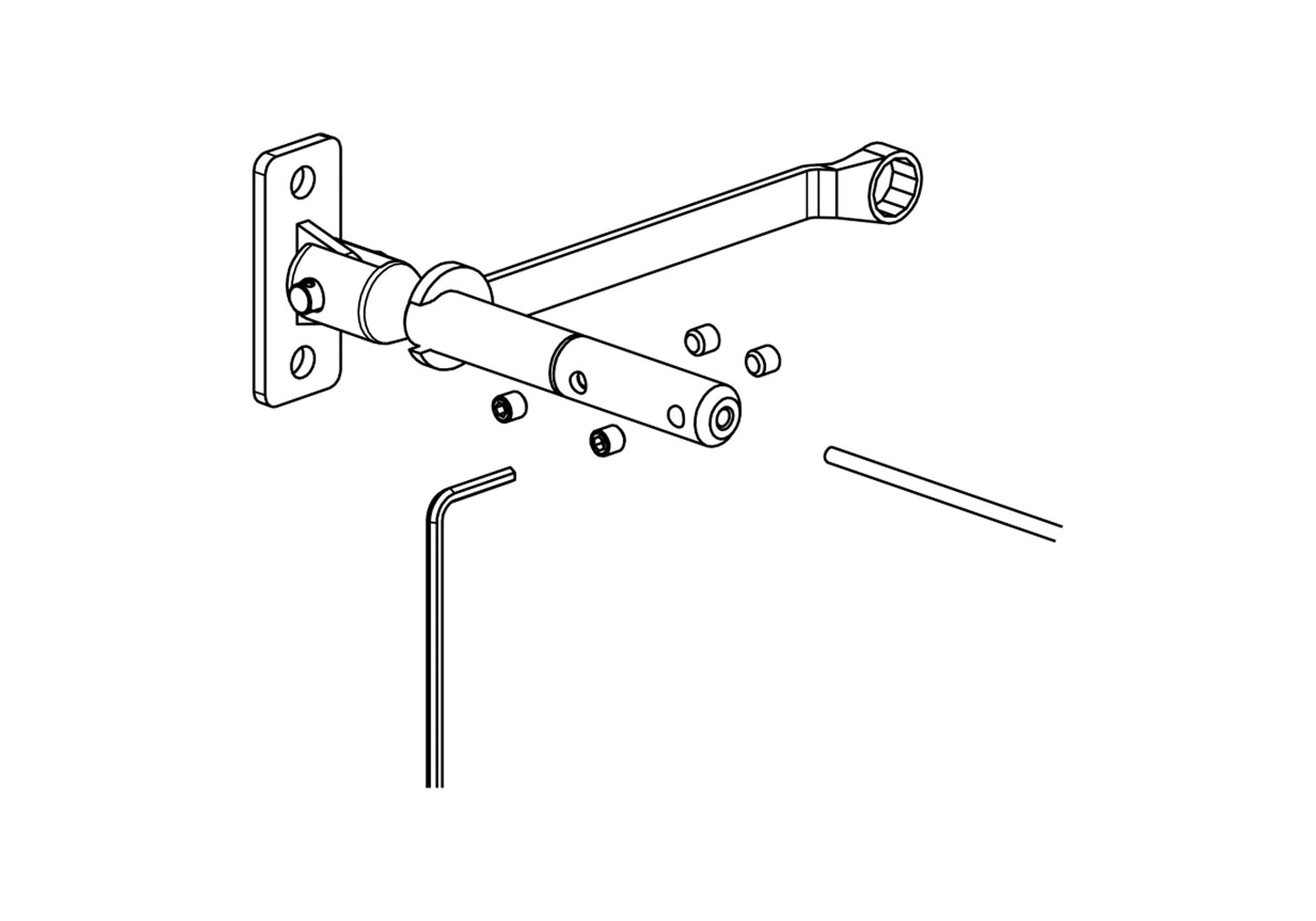 Prova PA27 Cable Wall Adjustment Terminal