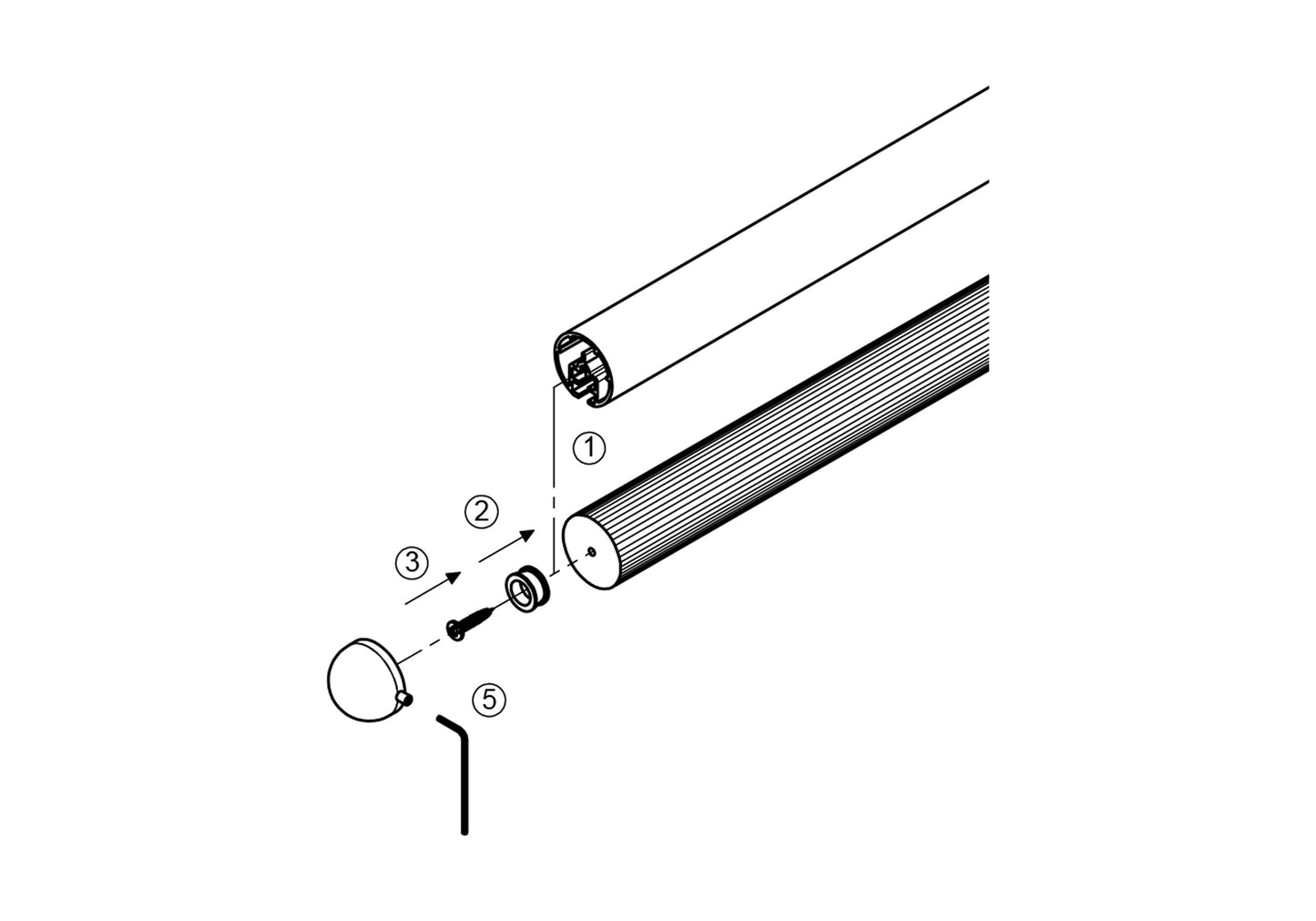 Prova PA7 Handrail Endcap