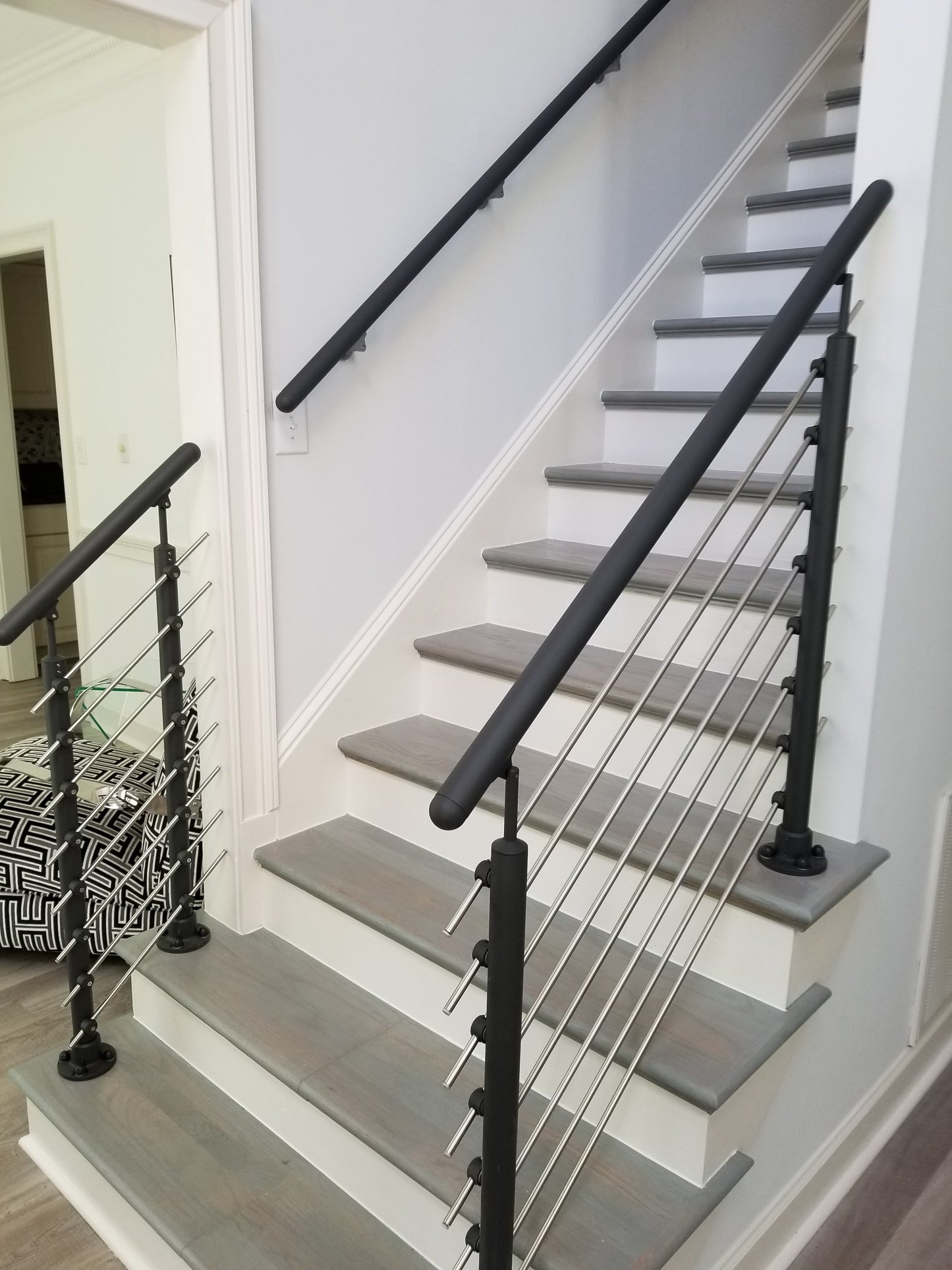 Prova PA4b Anthracite Aluminum Handrail