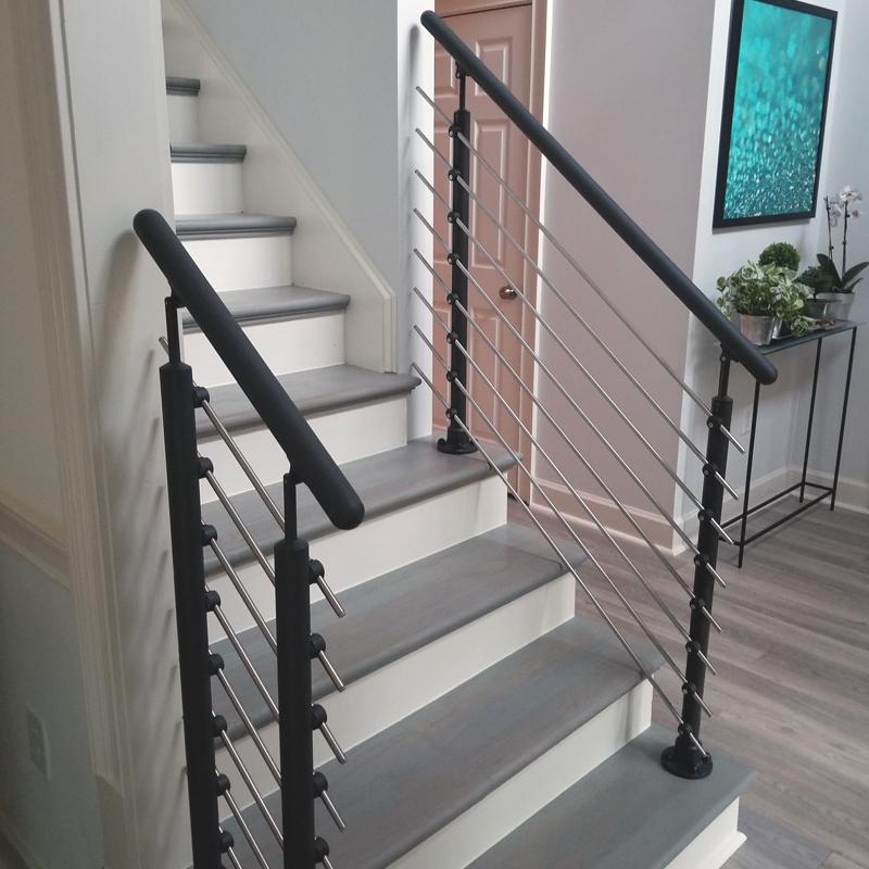 Prova PA4b Anthracite Aluminum Handrail