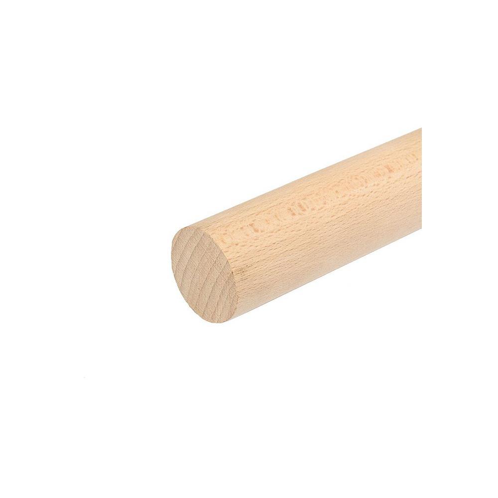 Prova Unfinished Beech Wood 79" long handrail kit