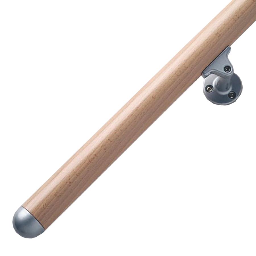 Prova Unfinished Beech Wood 79" long handrail kit