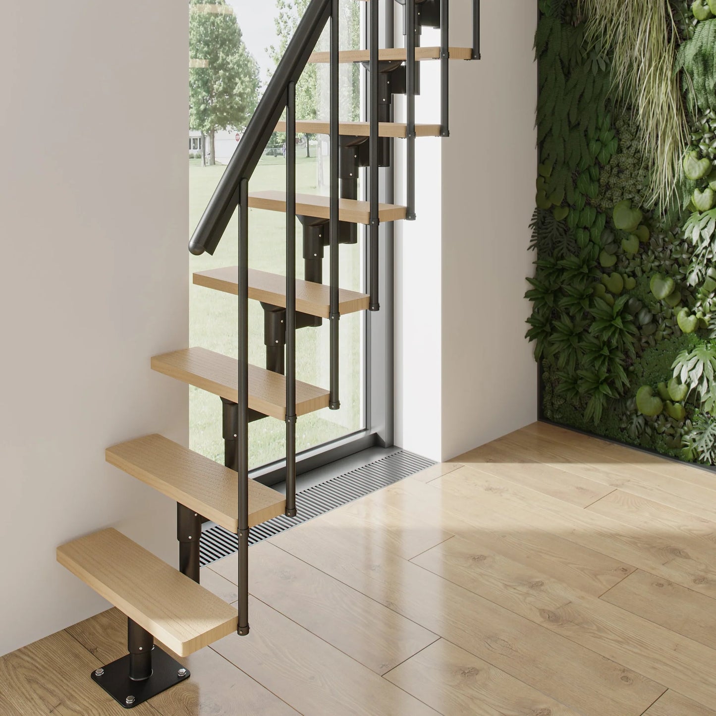 DALLAS Straight Modular Staircase Kit