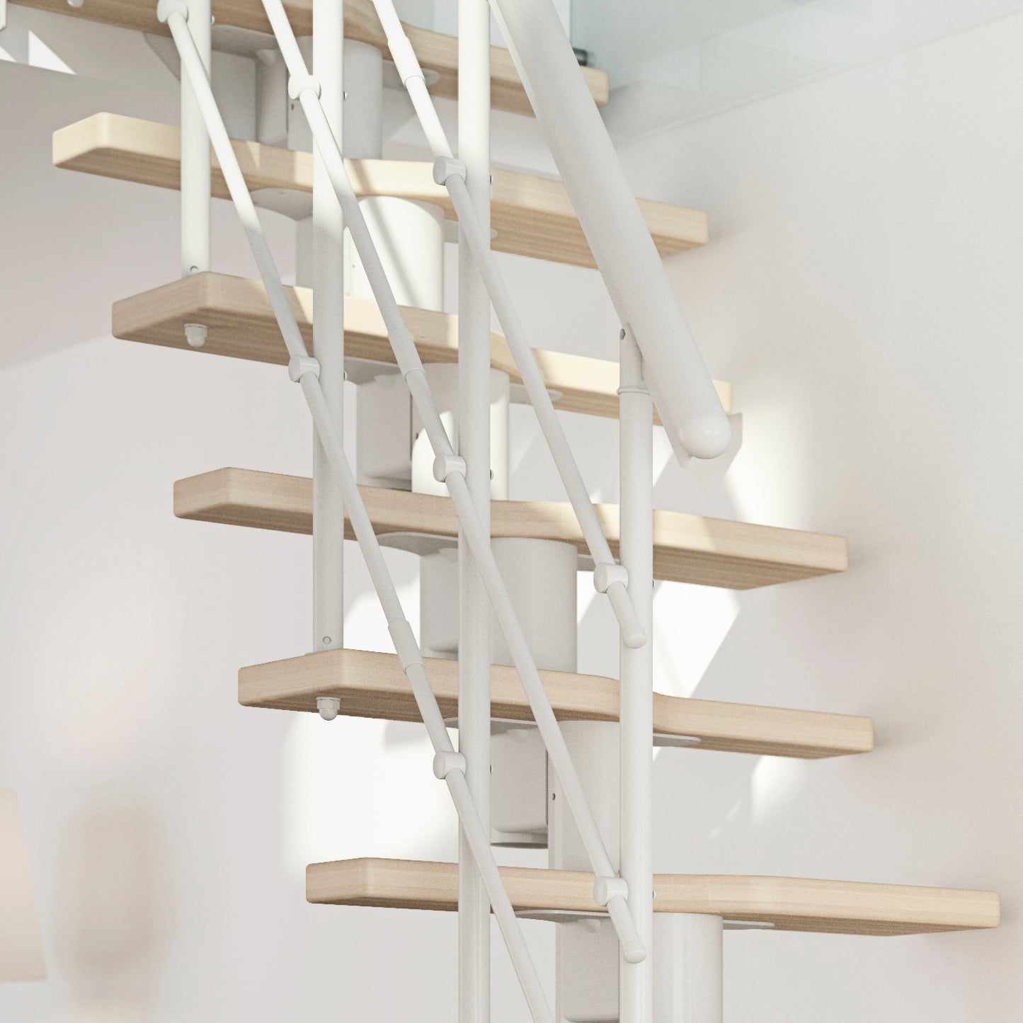 Dolle Lugano Modular Staircase Kit - White