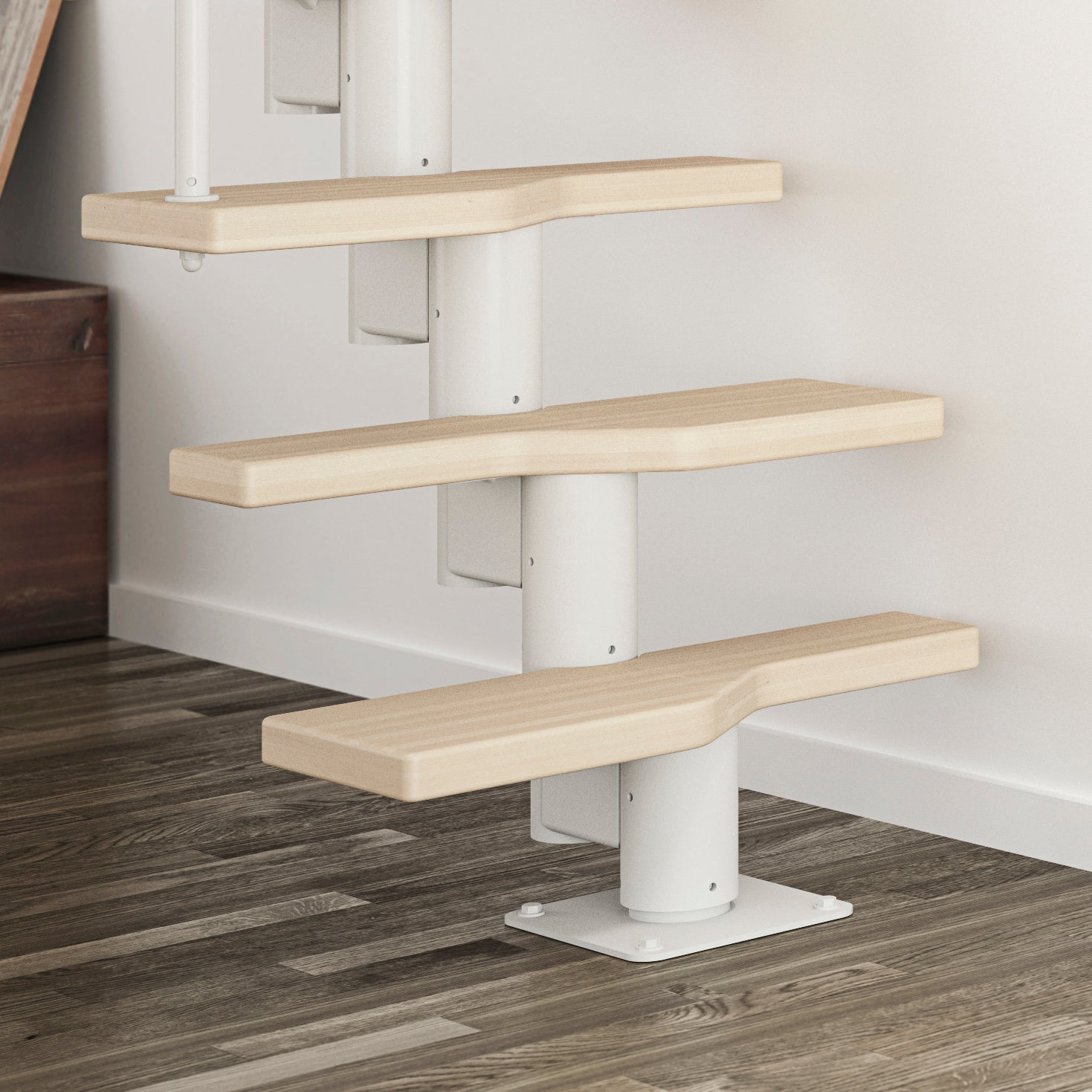 Dolle Lugano Modular Staircase Kit - White