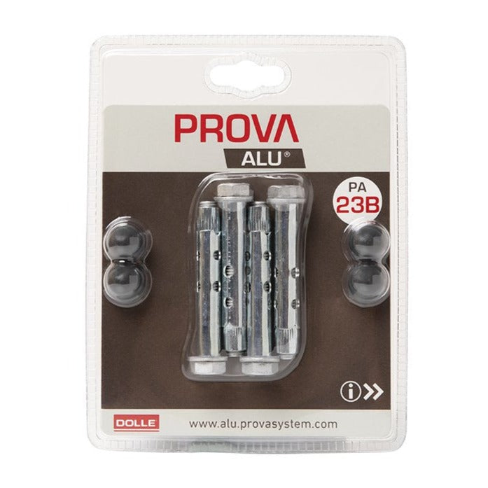 Prova PA23b Heavy Duty Concrete Anchors for Anthracite Posts