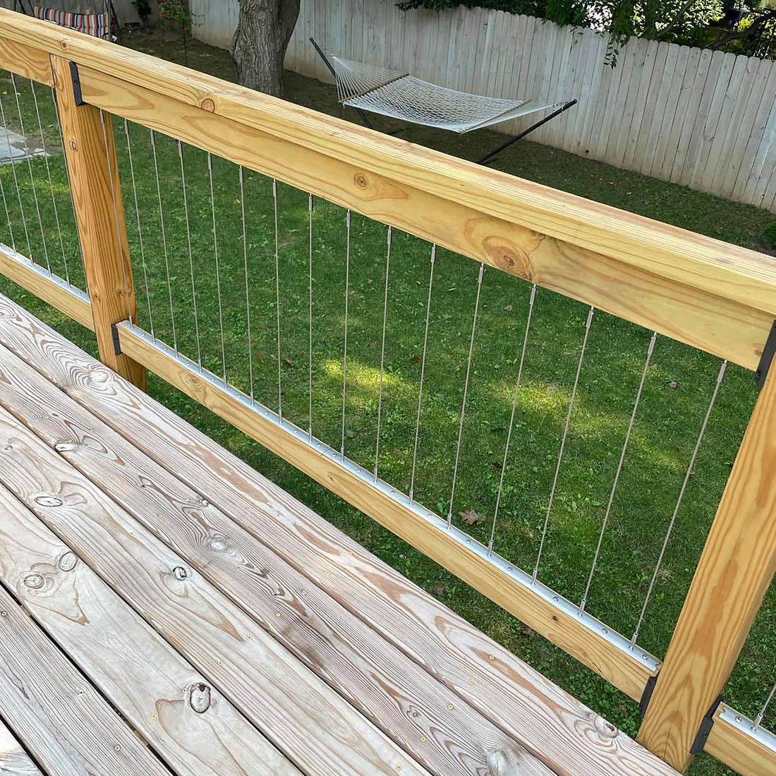 Insta-Rail Cable Railing System | Prova Cable Railings at Staircase ...