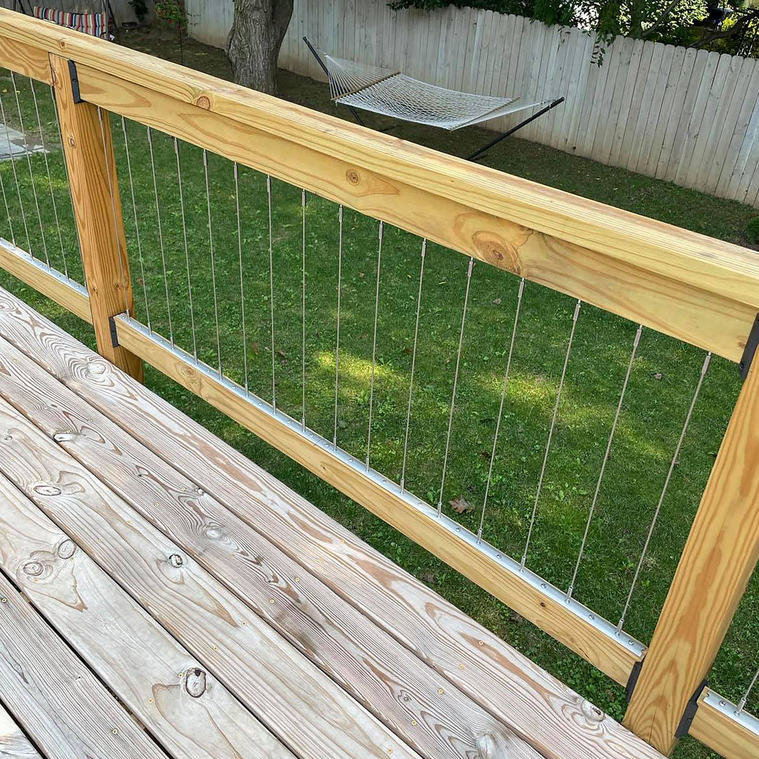 Insta-Rail® Cable Railing System | Prova Cable Railings at Staircase ...