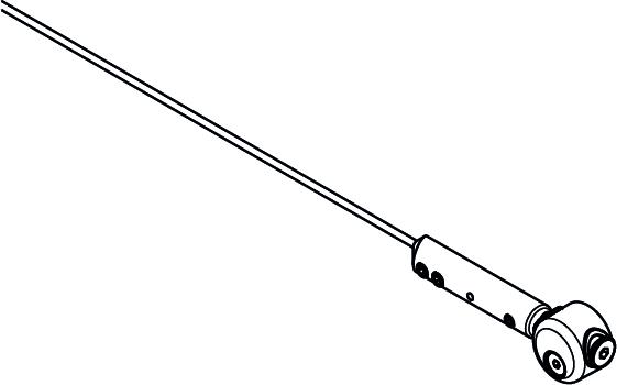 Prova PA26a Cable Post Adjustment Terminal for Cable In-Fill 42" (10pk)